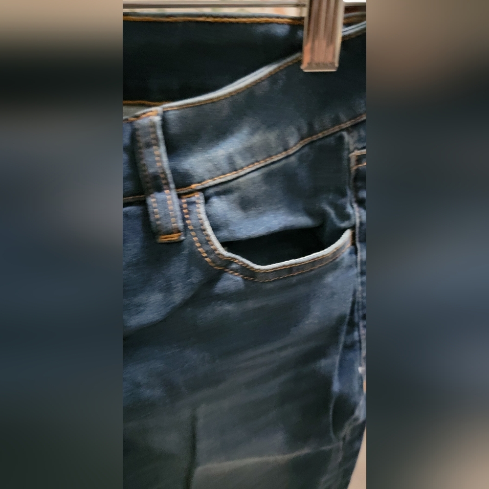 SO Dark Blue Women's Skinny Jeans Size 3 - Picture 2 of 6